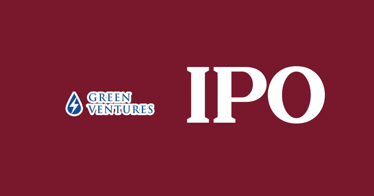 Green Ventures Limited To Issue 31,25,000 IPO Shares