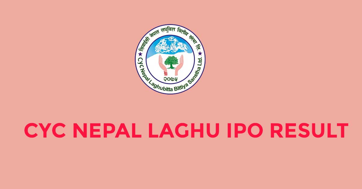 Check CYC Nepal Laghubitta Bittiya Sanstha Limited IPO Result